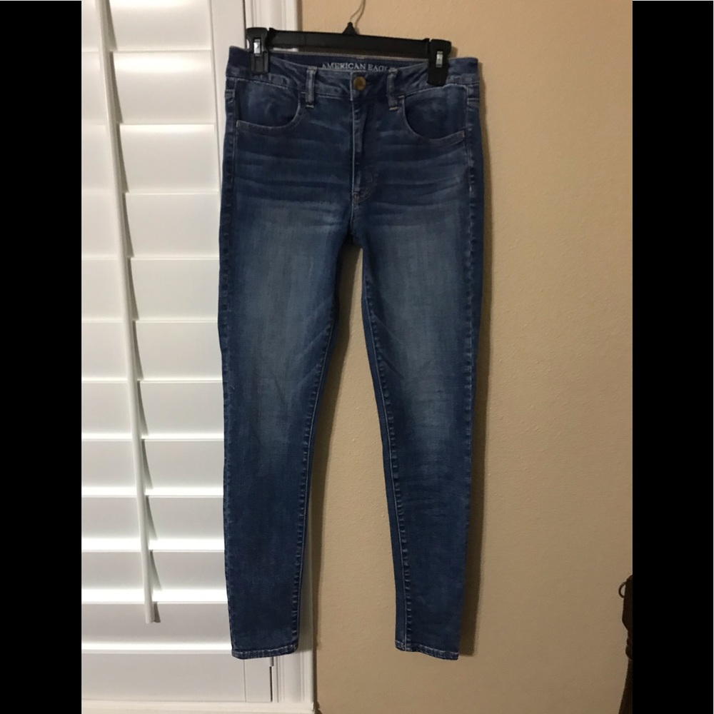 American Eagle Hi Rise Jeggings Size 6